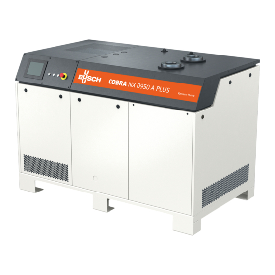 Busch COBRA PLUS NX 0950 A PLUS Betriebsanleitung
