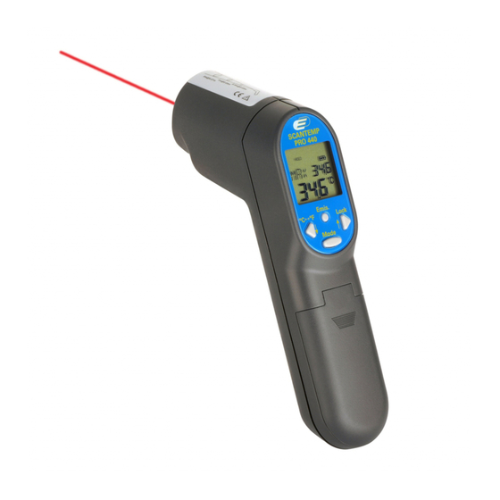 ScanTemp Pro 440 Bedienungsanleitung