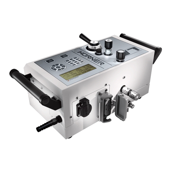Hürner WeldControl EF 355 Bedienungsanleitung