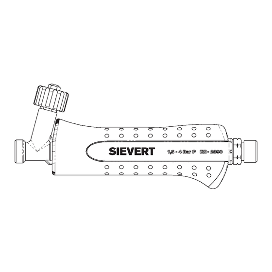 Sievert 3486 Gebrauchsanweisung