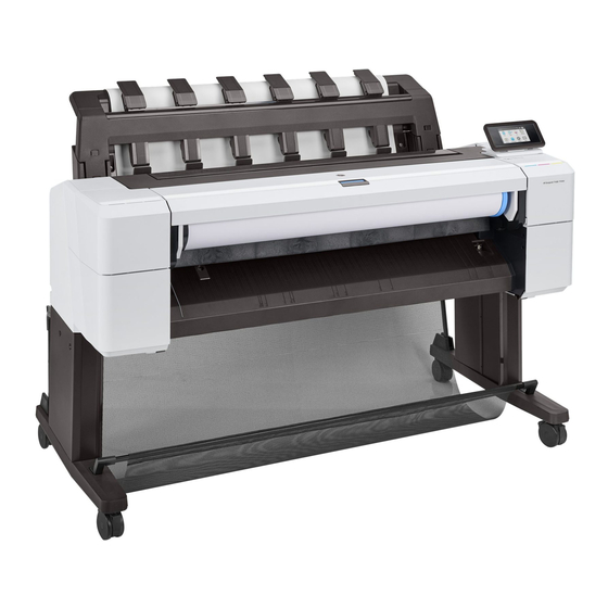 HP DesignJet T1600 Printer Serie Anleitung Zum Zusammenbau