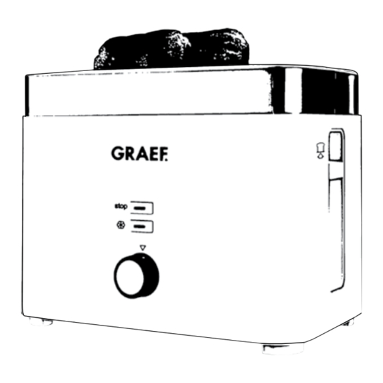 Graef TO 90 Bedienungsanleitung