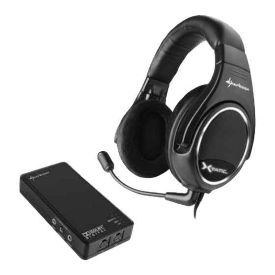 Sharkoon X-Tatic Digital Handbuch