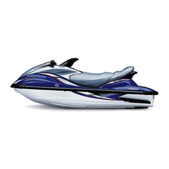 Yamaha WaveRunner FX160 Wartungshandbuch