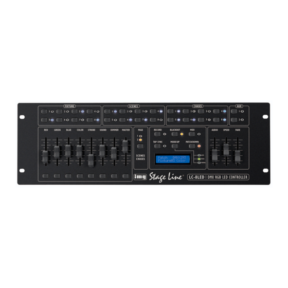 IMG STAGE LINE LC-8led Bedienungsanleitung