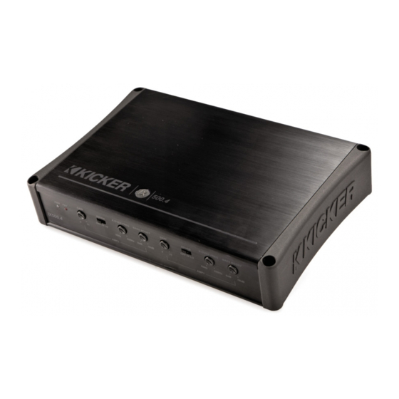 Kicker IX500.4 Benutzerhandbuch