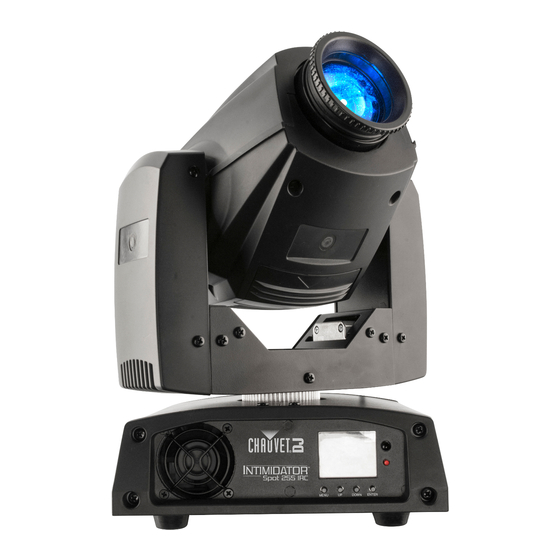 Chauvet DJ Intimidator Spot 255 IRC Schnellanleitung