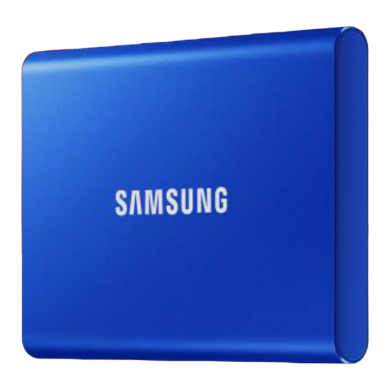 Samsung Portable SSD T7 Handbücher