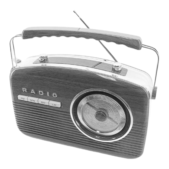 SOUNDMASTER TR60 Bedienungsanleitung