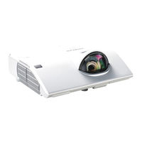 Hitachi CP-CX301WN Bedienungsanleitung