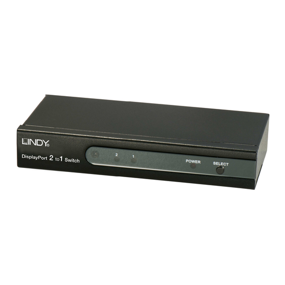 Lindy 38410 Benutzerhandbuch