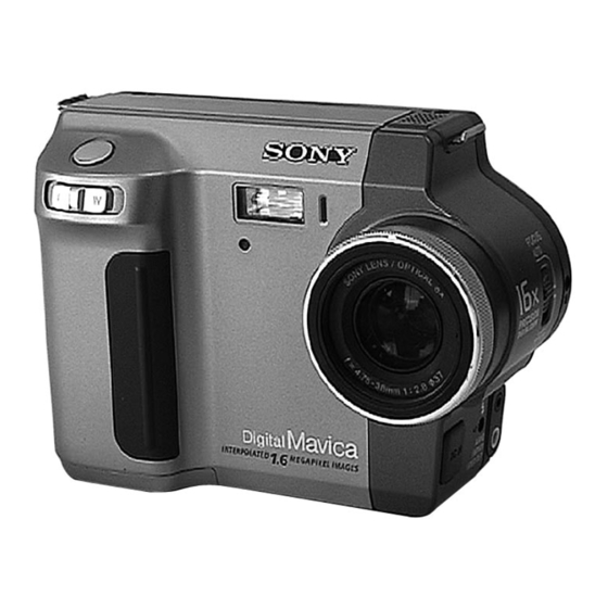 Sony MVC-FD85 Bedienungsanleitung