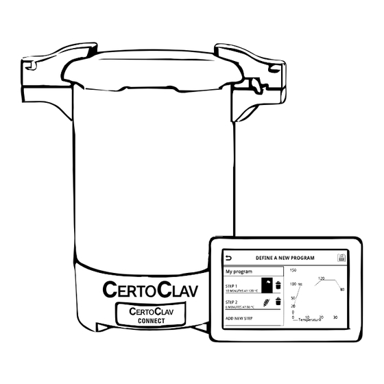 CertoClav Connect Betriebsanleitung