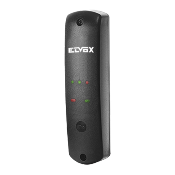 Vimar Elvox ECR2.RX Bedienungsanleitung