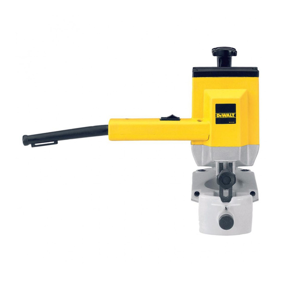 DeWalt dw609 Handbuch