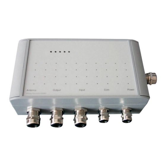 Feig Electronic OBID i-scan ID ISC.MR200-A Montage / Installation