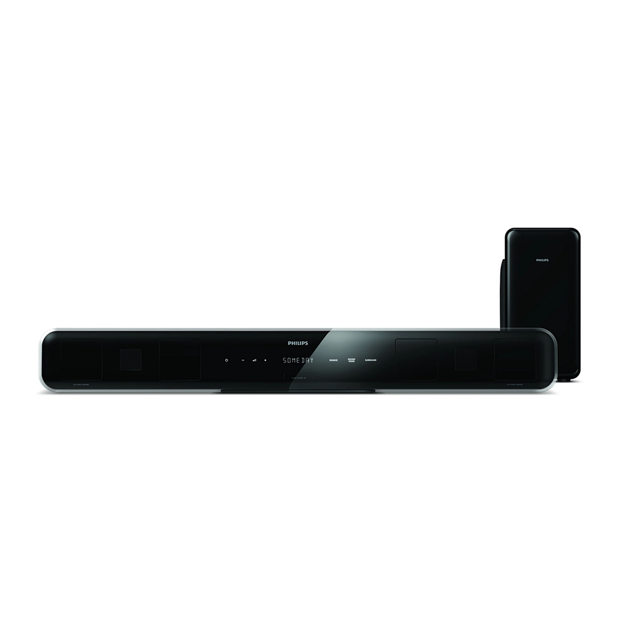 Philips HTS5110 Benutzerhandbuch