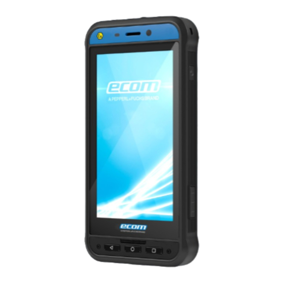 Pepperl+Fuchs ecom Smart-Ex 02 Benutzerhandbuch