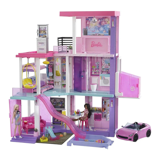 Mattel Barbie HCD51 Bedienungsanleitung