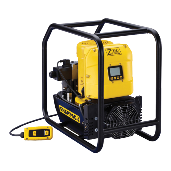 Enerpac ZE3 Serie Handbücher