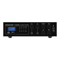 Monacor PA-803USB Bedienungsanleitung