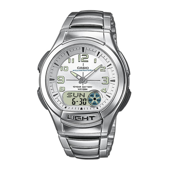 Casio 3793 Bedienungsanleitung