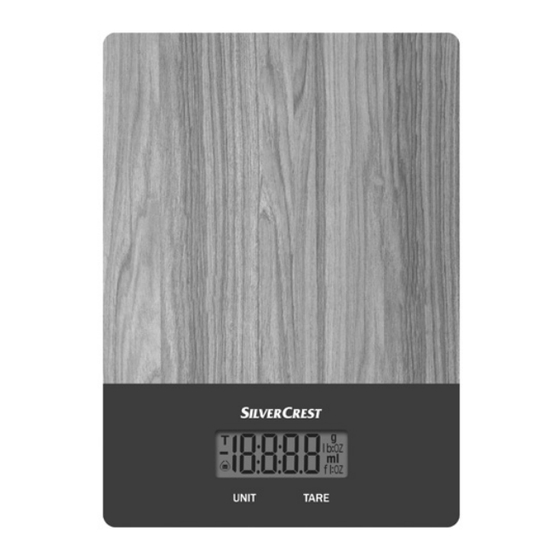 Silvercrest HG08820A Bedienungs- Und Sicherheitshinweise