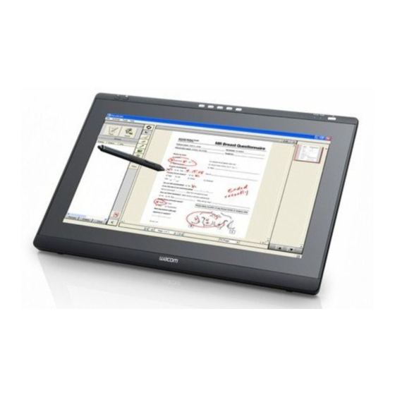 Wacom DTH-2242 Handbücher