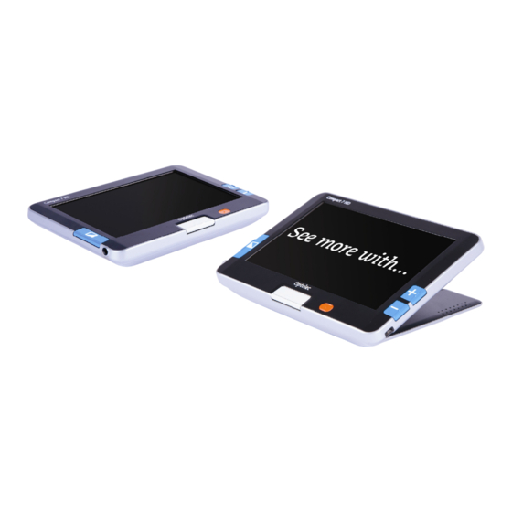 Optelec Compact 7 HD Bedienungsanleitung