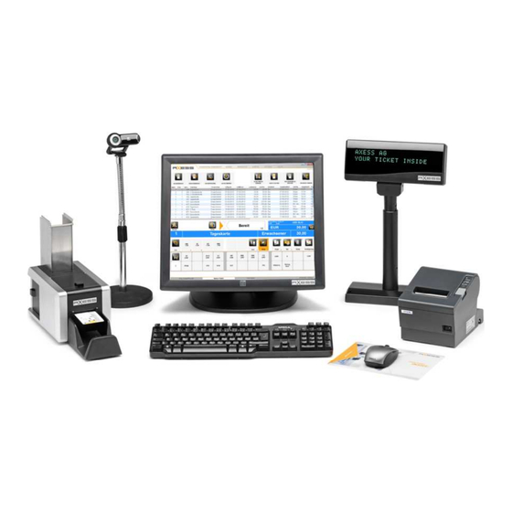 Axess AX500 Smart POS Bedienungsanleitung