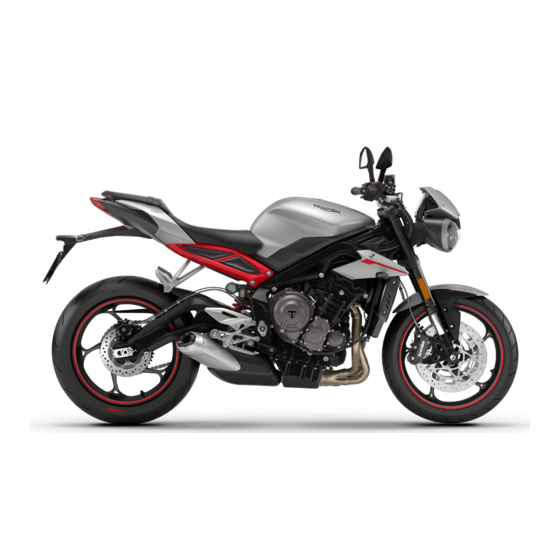Triumph Street Triple S 660 cm Benutzerhandbuch