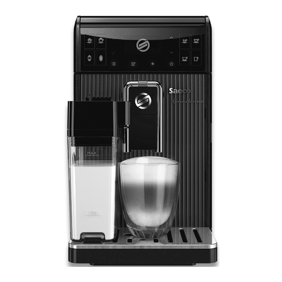 Saeco HD8964 Bedienungsanleitung