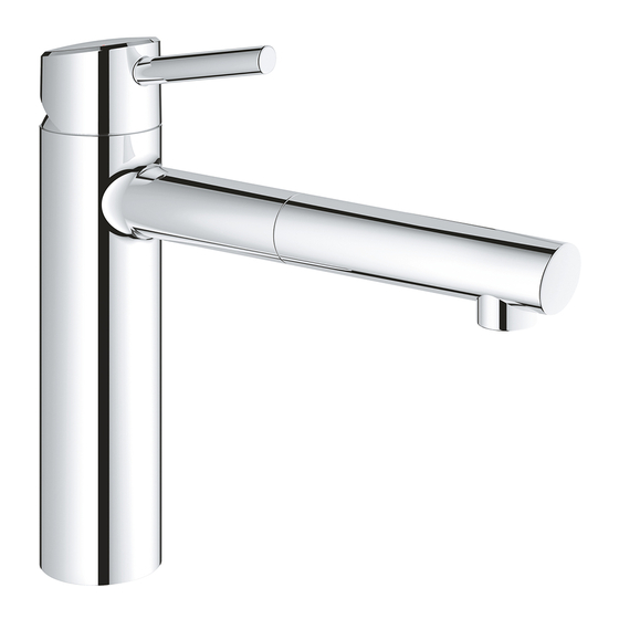 Grohe CONCETTO series Montageanleitung