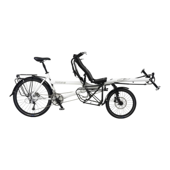 HASE Bikes PINO TOUR Gebrauchsanleitung