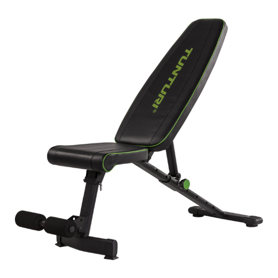 Tunturi UB 20 Utility Bench Benutzerhandbuch