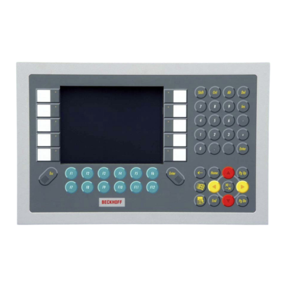 Beckhoff CP69 Serie Installation Und Betriebsanleitung
