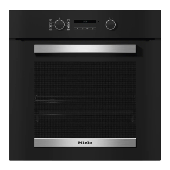 Miele H 2465 B Gebrauchs- Und Montageanweisung