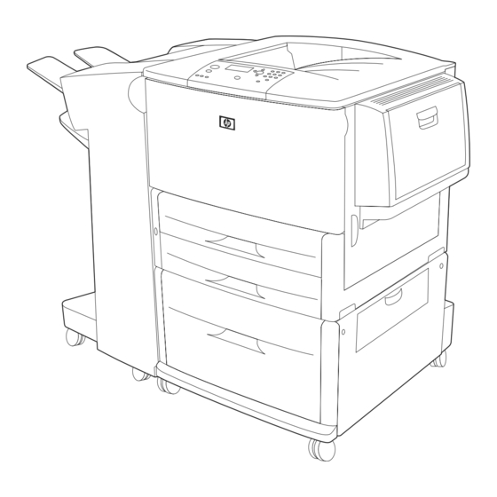 HP LaserJet 9000 Betriebshandbuch