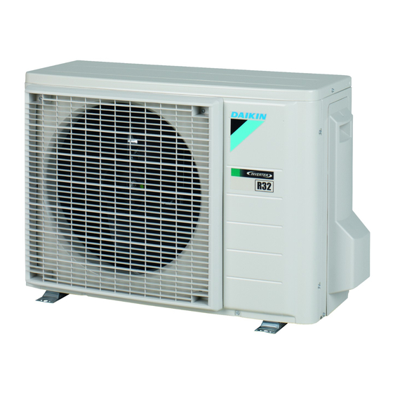 Daikin RXA20A2V1B Installationsanleitung