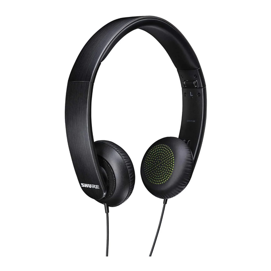 Shure SRH144 Bedienungsanleitung