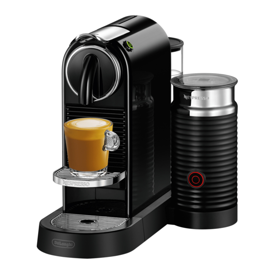 Nespresso CITIZ&MILK Bedienungsanleitung