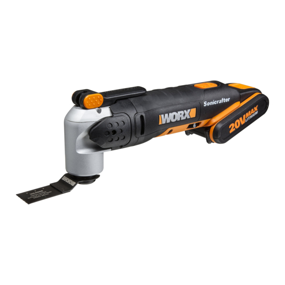 Worx sonicrafter WX675 Originalbetriebsanleitung