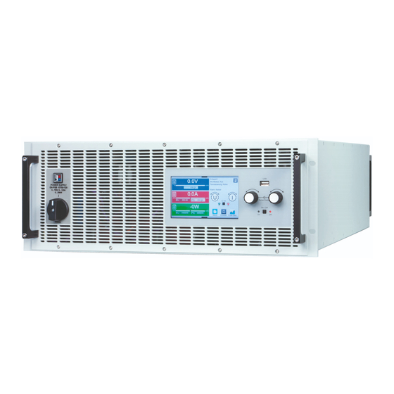 Elektro-Automatik PSB 10000 4U Betriebsanleitung