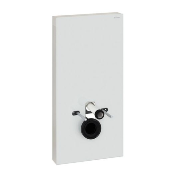 Geberit MONOLITH PLUS Bedienungsanleitung