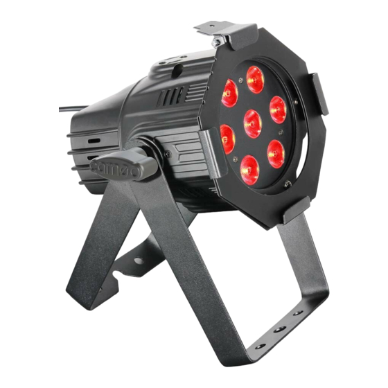 Cameo LED MINI QUAD PAR CAN 8 W Bedienungsanleitung