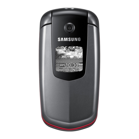 Samsung GT-E2210B Benutzerhandbuch