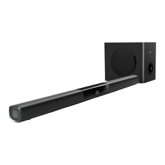 Philips Virtual Surround HTL3140B Kurzanleitung