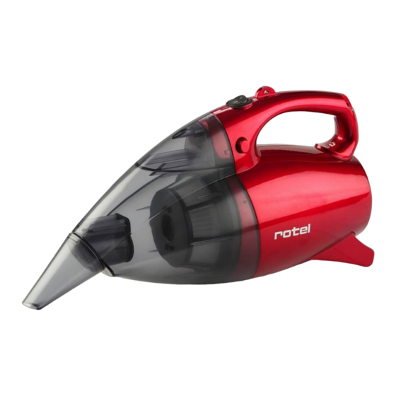 Rotel Handy-Vac 800 Bedienungsanleitung