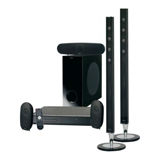 AEG dvd 4620 hc Bedienungsanleitung