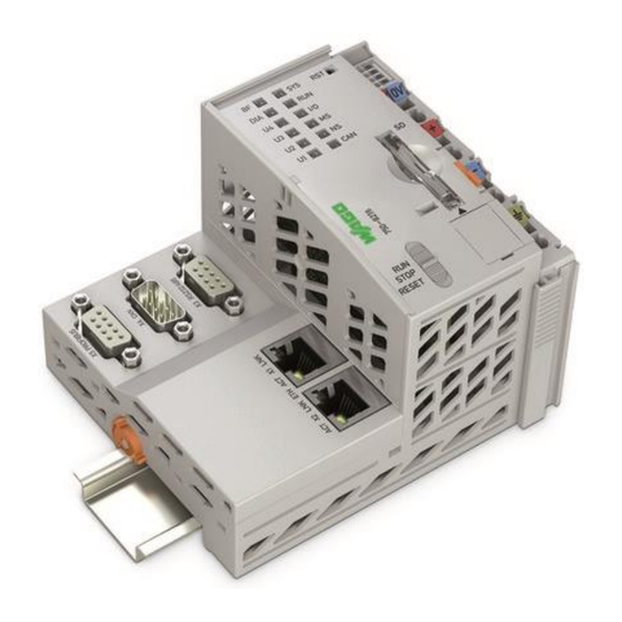 WAGO 750-8216 Serie Handbuch